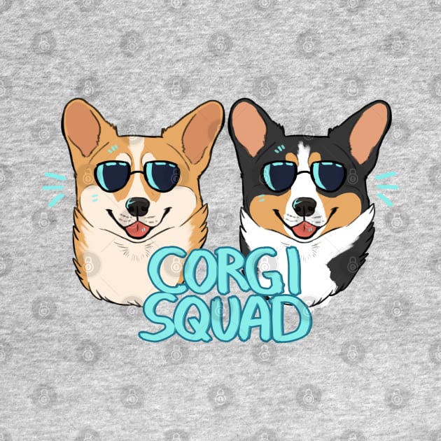 CORGI SQUAD by mexicanine